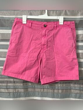 Vineyard Vines Men's Hot Pink Island Chino Shorts